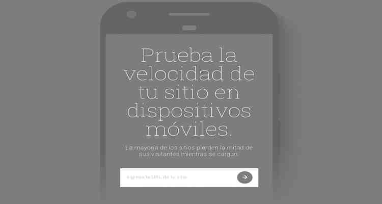 Como medir la velocidad de carga web en móviles con Testmysite de Google